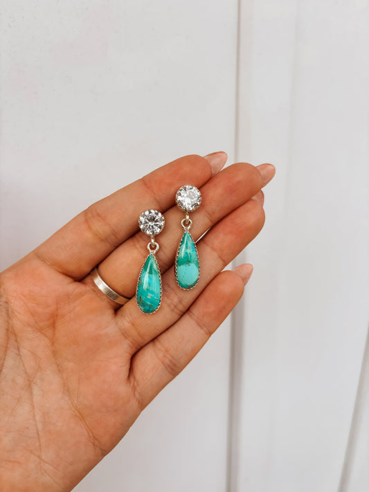 Turquoise Queen Earrings