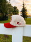 The Stampede Snapback (Red/Natural)