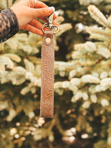 Classic Country Tooled Wristlet