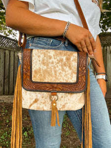 Rusty Tooled Purse