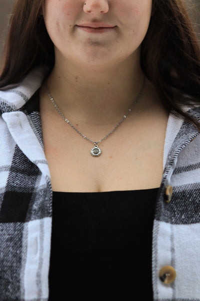 Sunflower Necklace