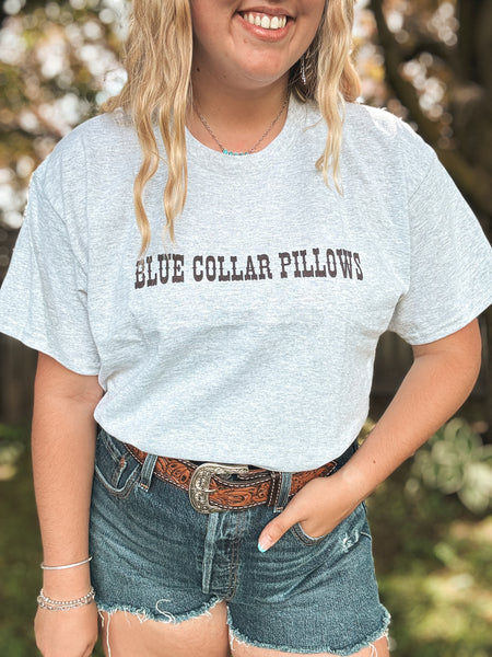 Blue Collar Pillows Tee