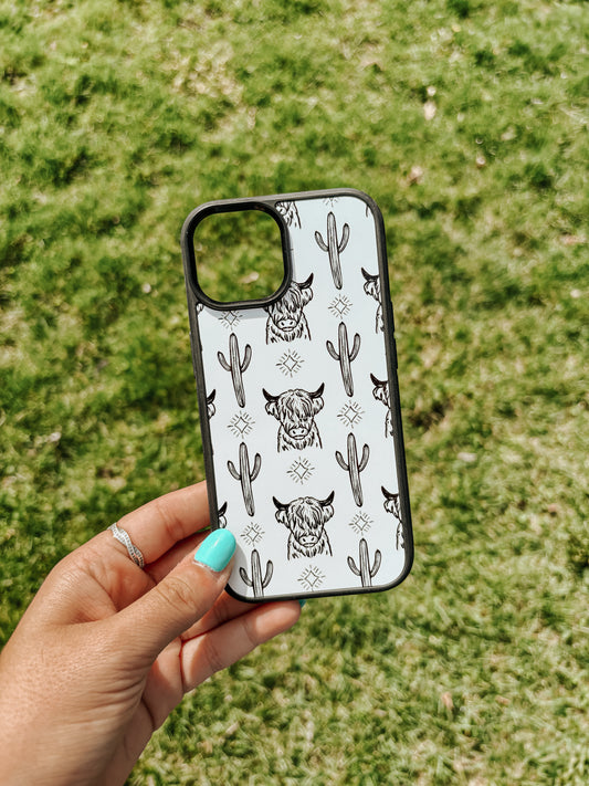 Highland Cactus Phone Case