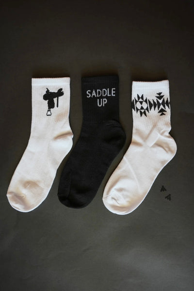 Saddle Up Socks