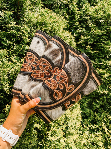 Blossom Tooled Wallet