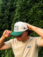 The Ranchline Hat (Forest Green/Natural)