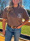 Branded Pocket Tee (Espresso Brown)