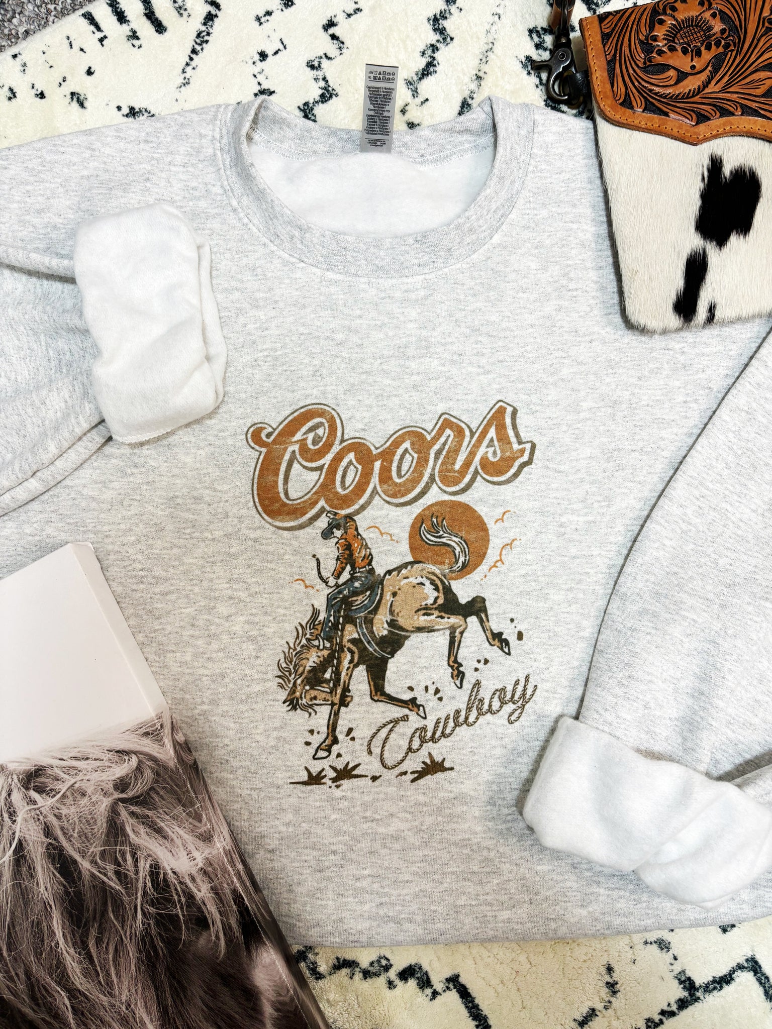 Coors Cowboy Crewneck