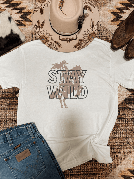 Stay Wild Cowgirl Tee