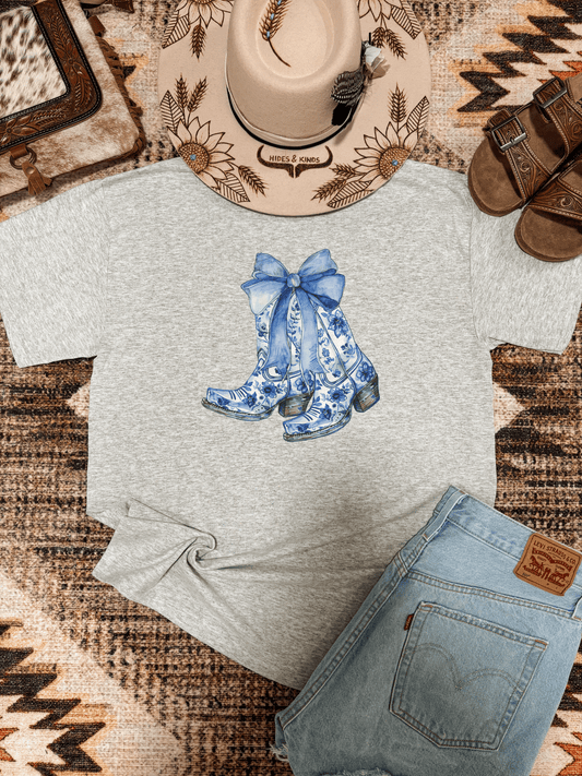 Coquette Boots : Blue