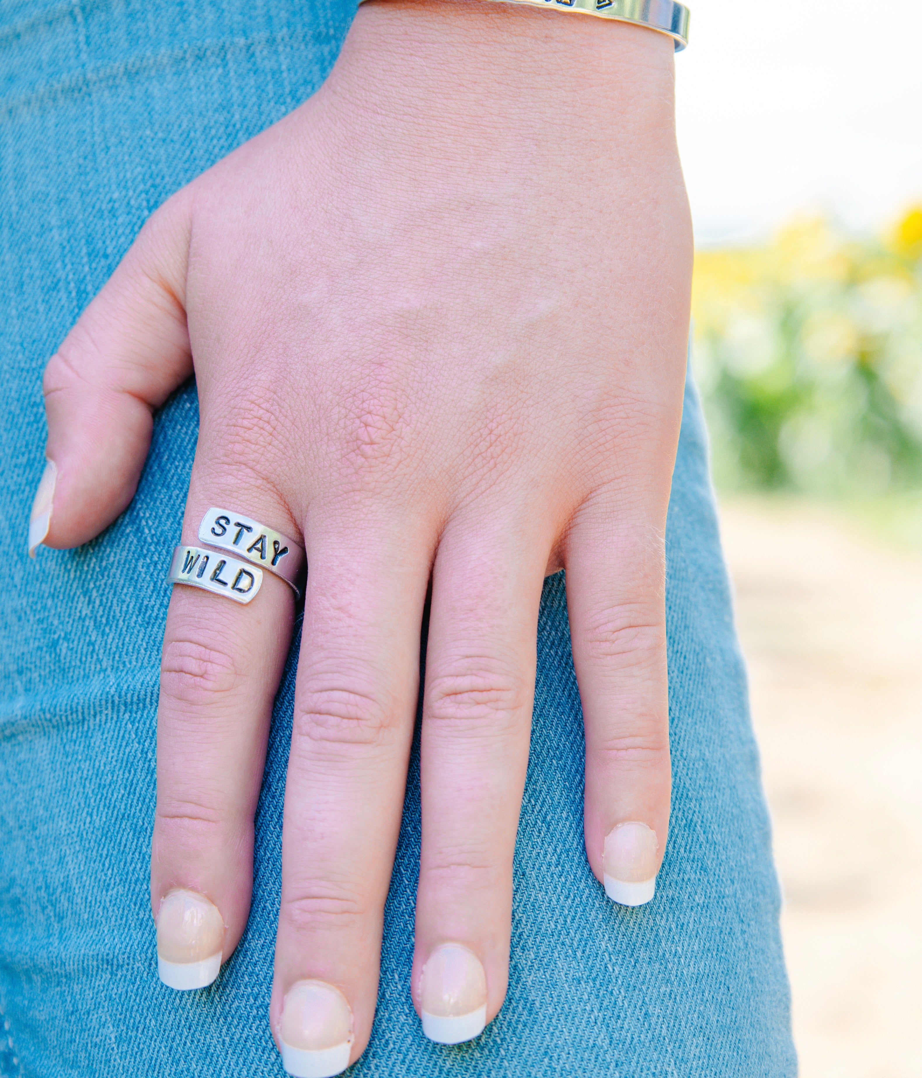 Stay Wild Wrap Ring – Hides and Kinds