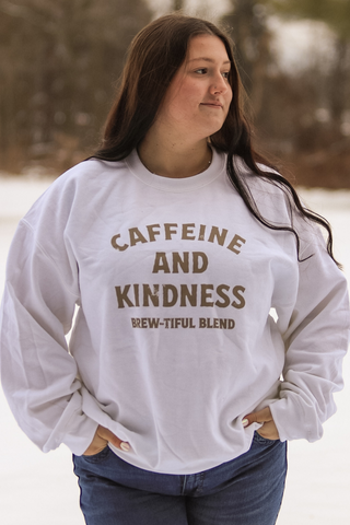 Caffeine & Kindness Crewneck