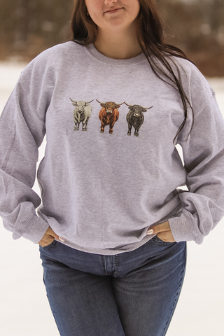 The Highland Herd Crewneck