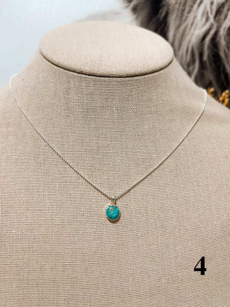 Turquoise Creek Pendant Necklace