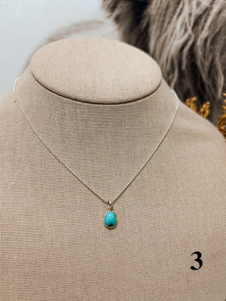 Turquoise Creek Pendant Necklace