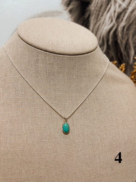 Turquoise Creek Pendant Necklace