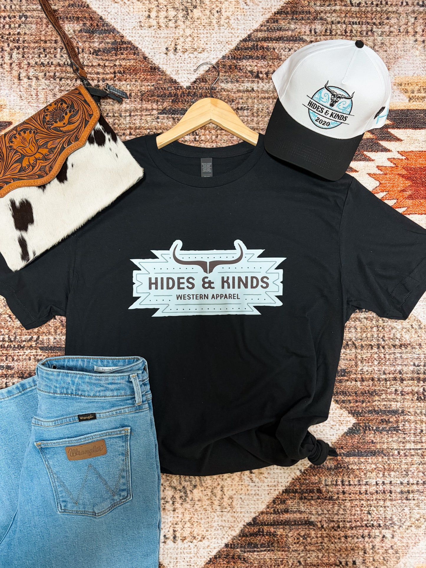 HK Aztec Badge Tee (Black)