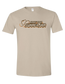 Sand colored Honky Tonk Summer Jam Classic Tee featuring western inspired country music festival logo graphic on the front.