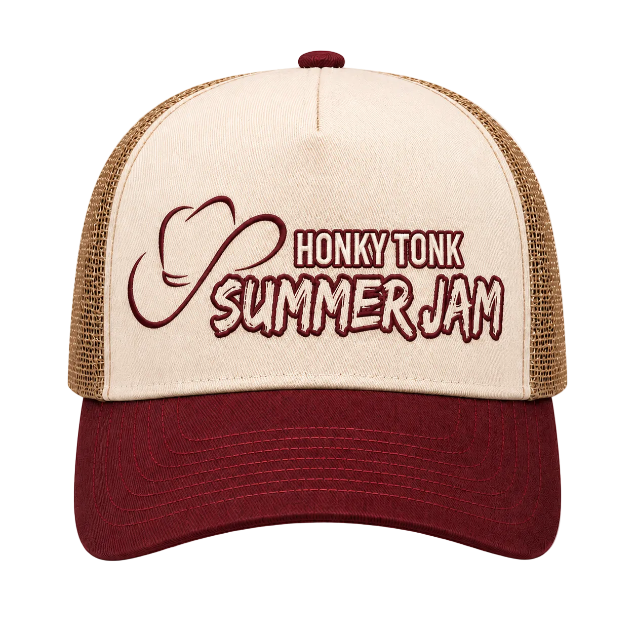 Honky Tonk Logo Hat (Maroon)