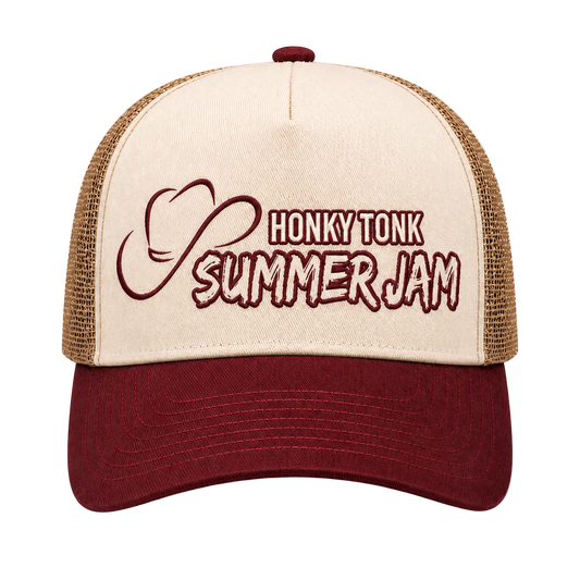 Honky Tonk Logo Hat (Maroon)