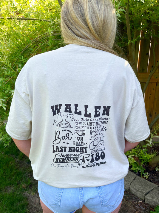 Wallen Collage Tee