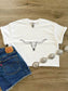Longhorn Skull Tee