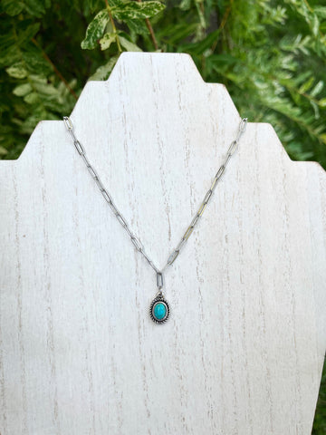 Dainty Turquoise Necklace
