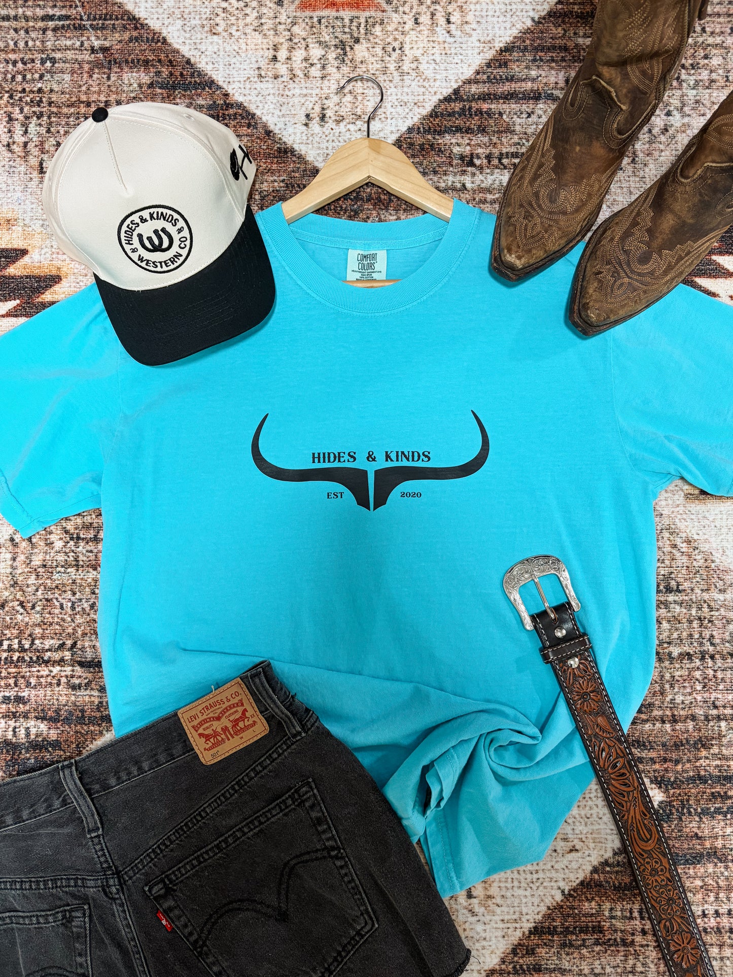 Original Logo Tee (Lagoon Teal)