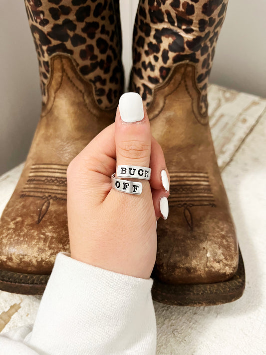 Buck Off Wrap Ring